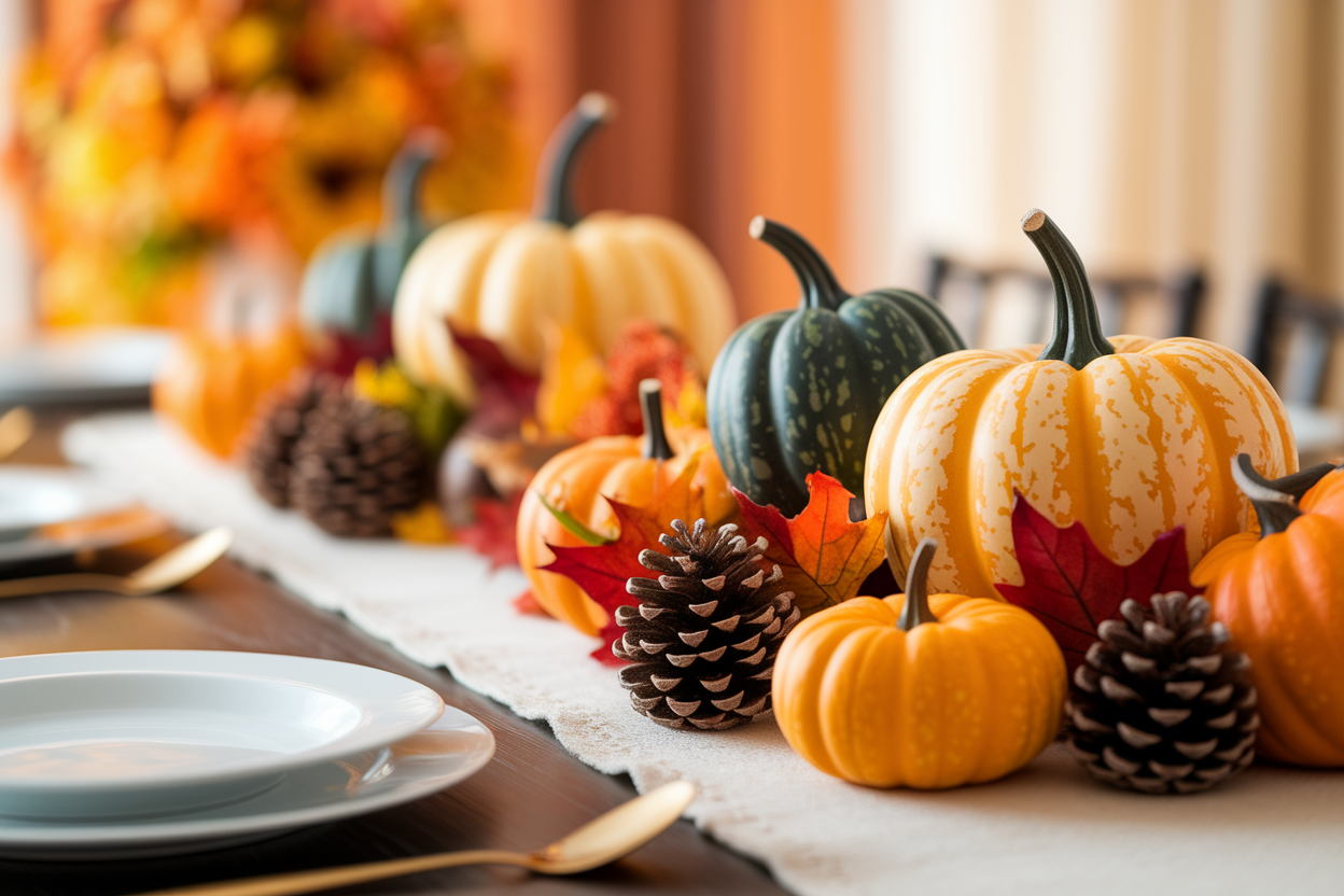 25 Idées de Décoration Table Automne Facile : Centres et Accessoires Créatifs