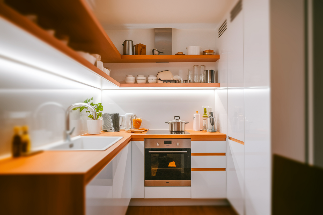 Aménager une Petite Cuisine : 10 Astuces pour l'Équiper Efficacement