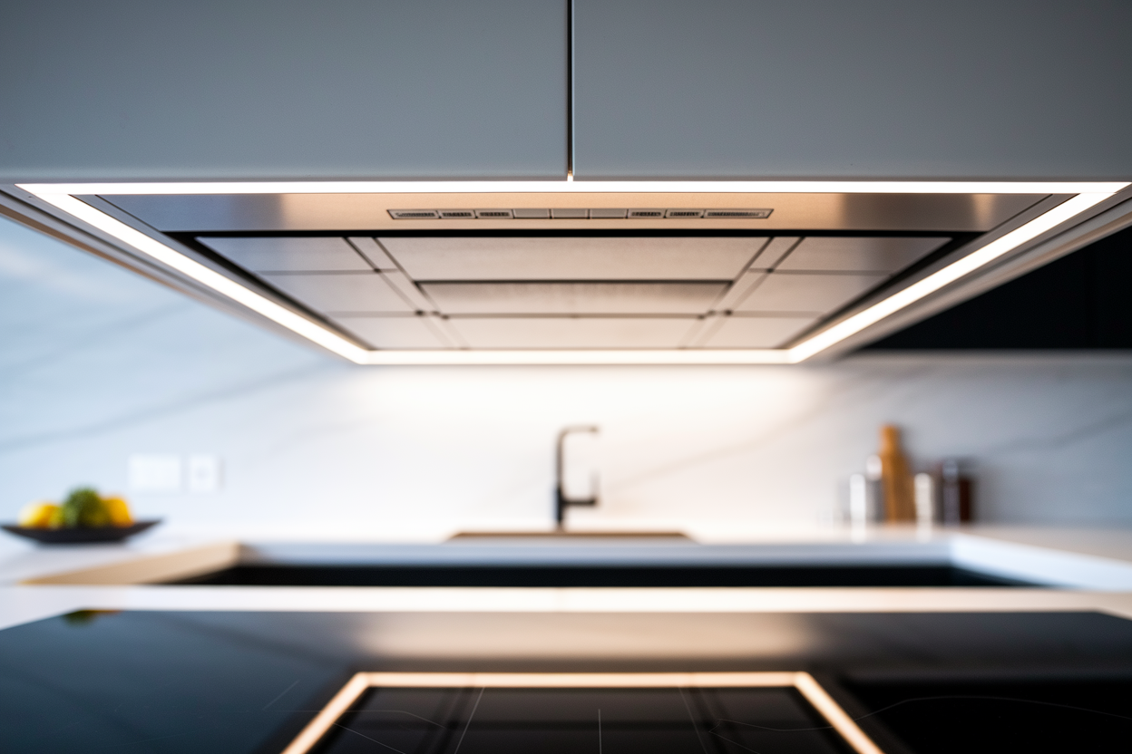 hotte-integree-plan-travail-moderne
