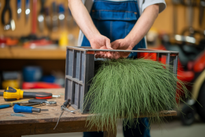 personne-dos-atelier-collecteur-gazon-outils