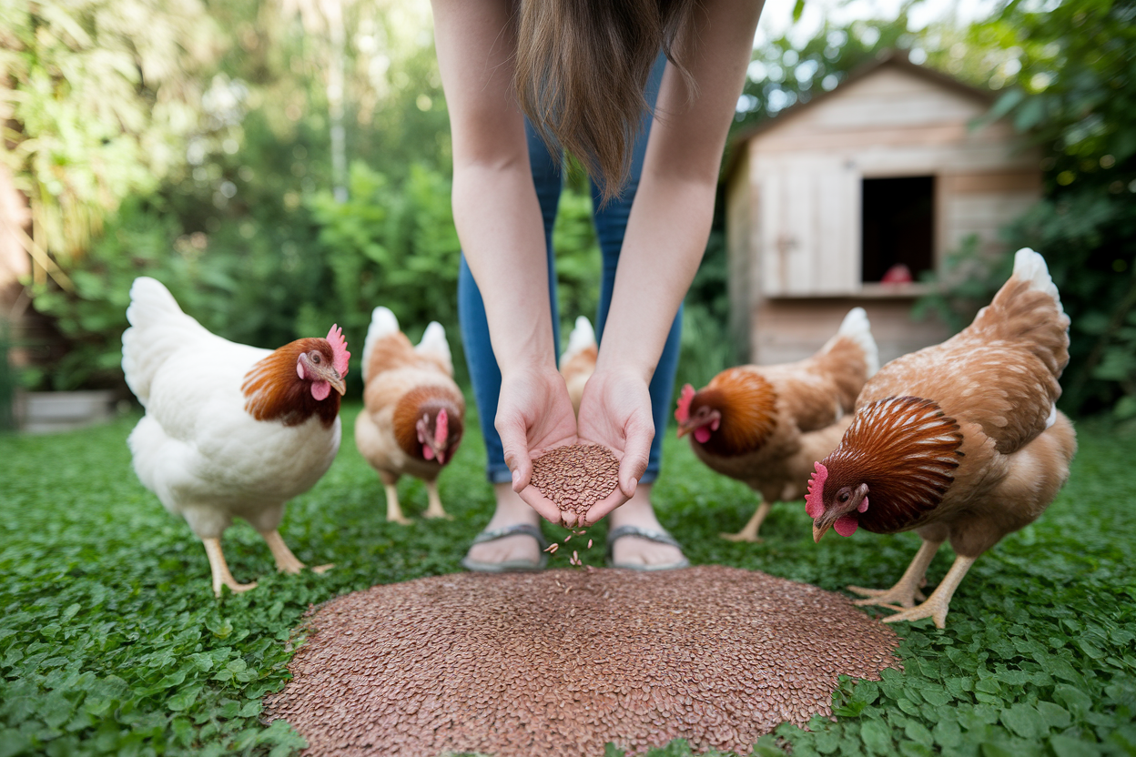 personne-graines-lin-poules