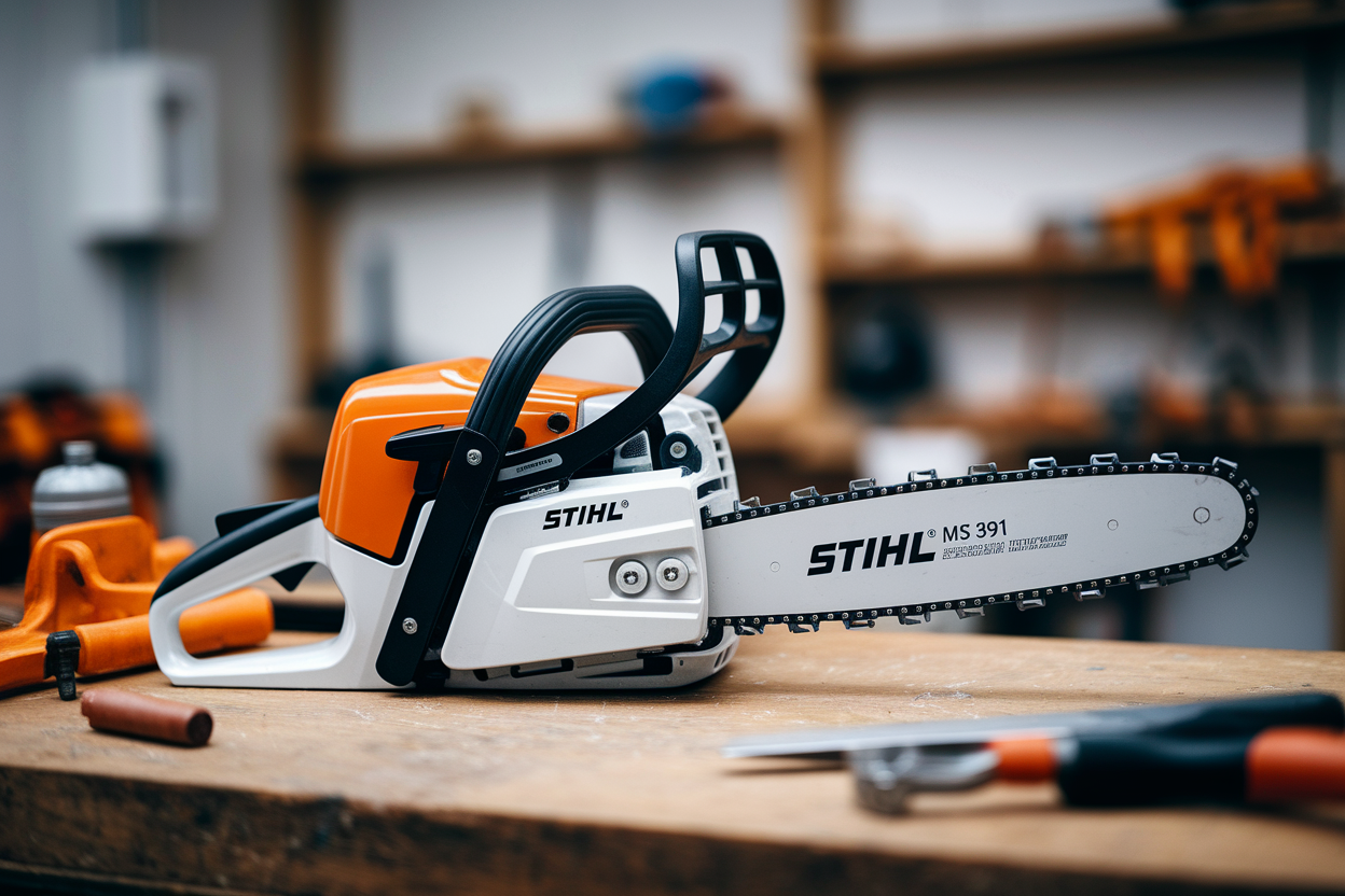 tronconneuse-stihl-etabli-outils