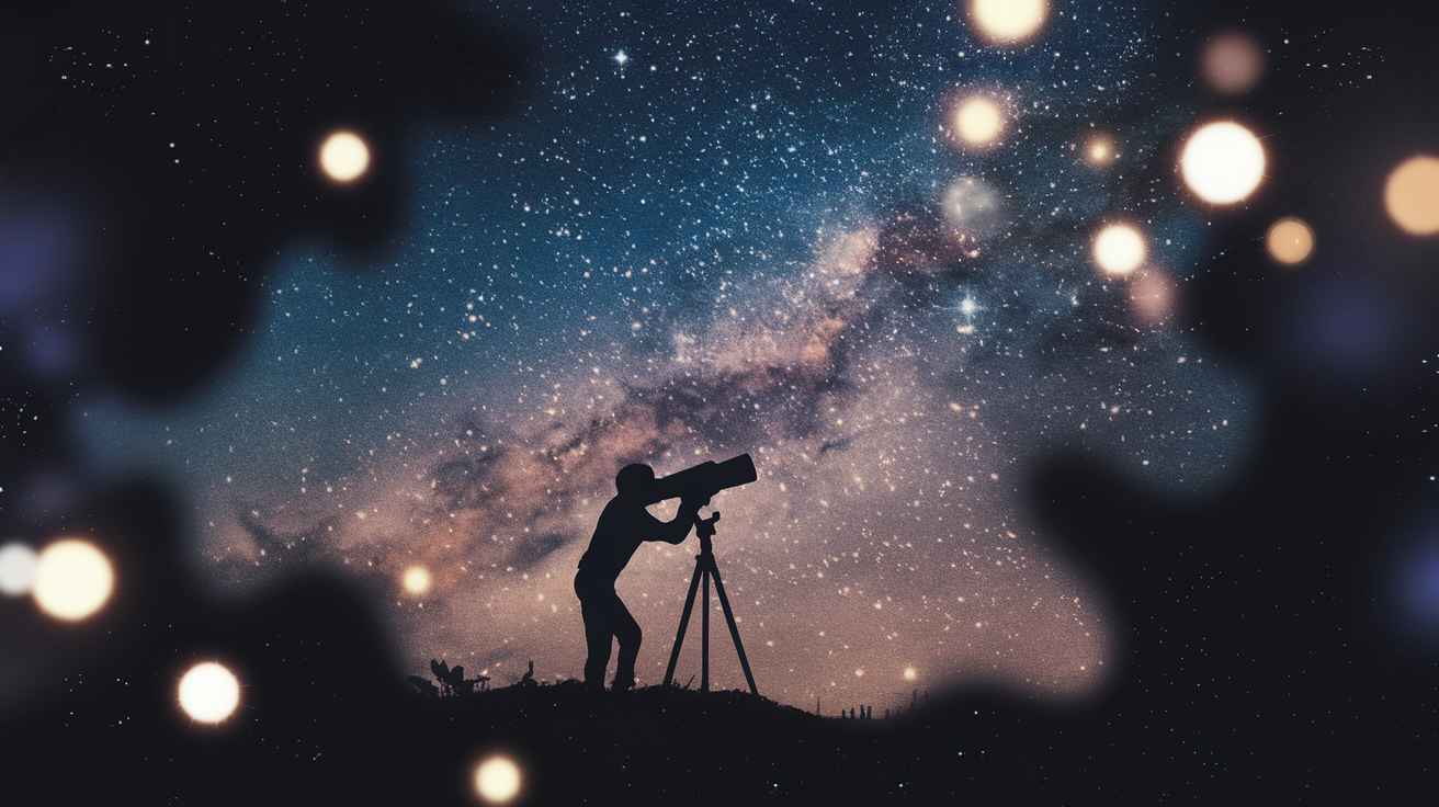 ciel-etoile-personne-telescope-objets-celestes