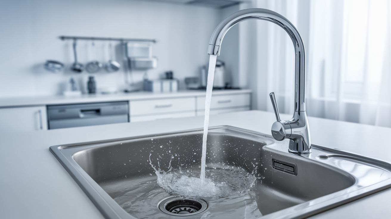 evier-robinet-eau-cuisine-moderne