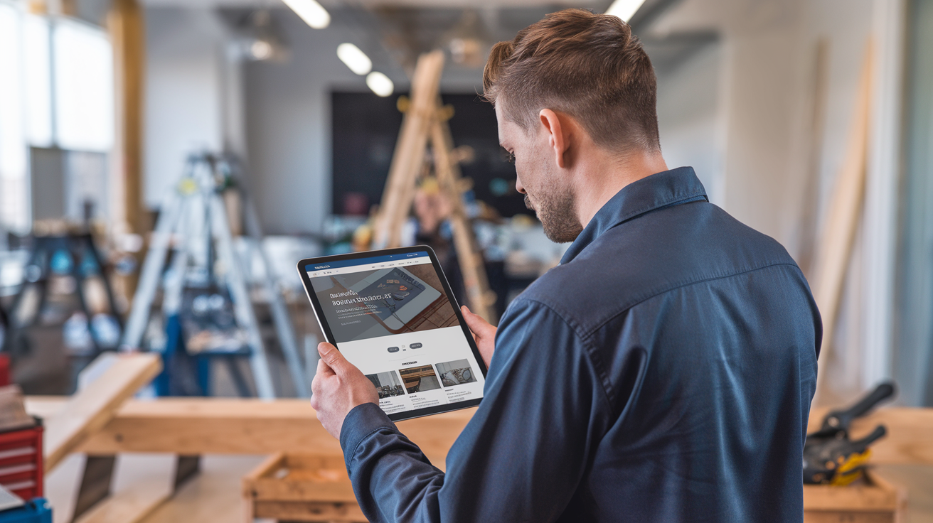 homme-dos-tablette-bureau-moderne