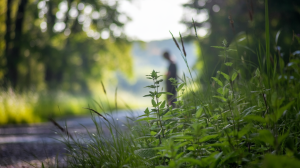 sentier-foret-ensoleille-melisse-silhouette