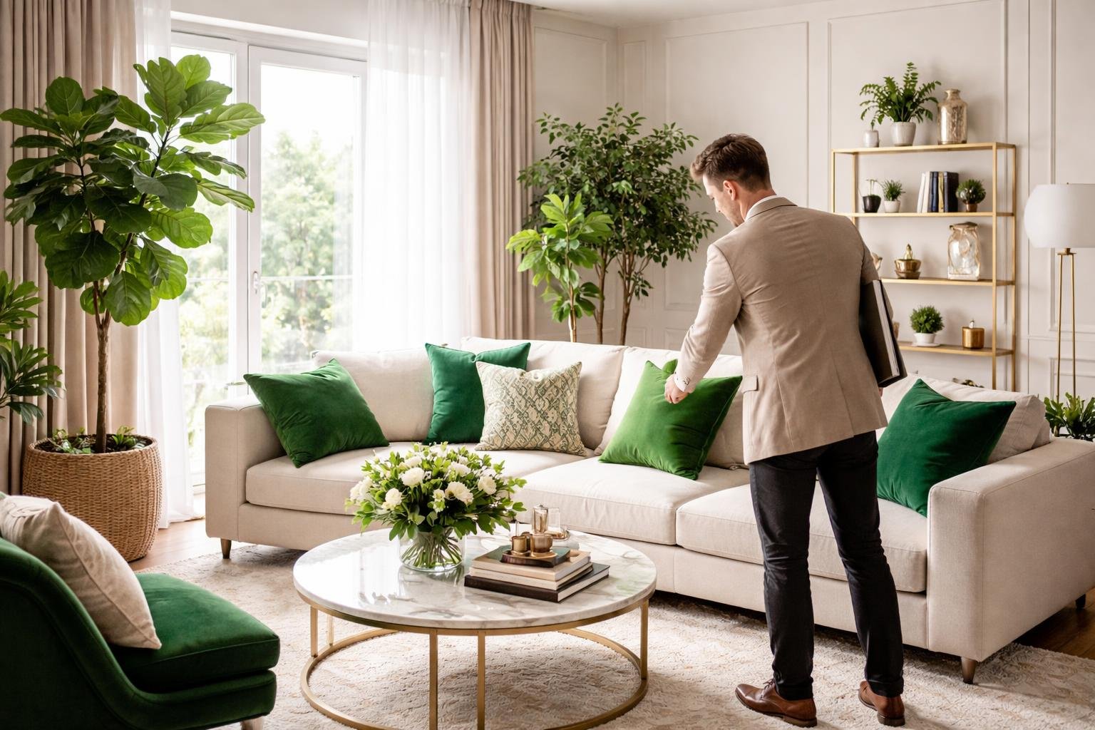 decorateur-meubles-modernes-plantes-interieur