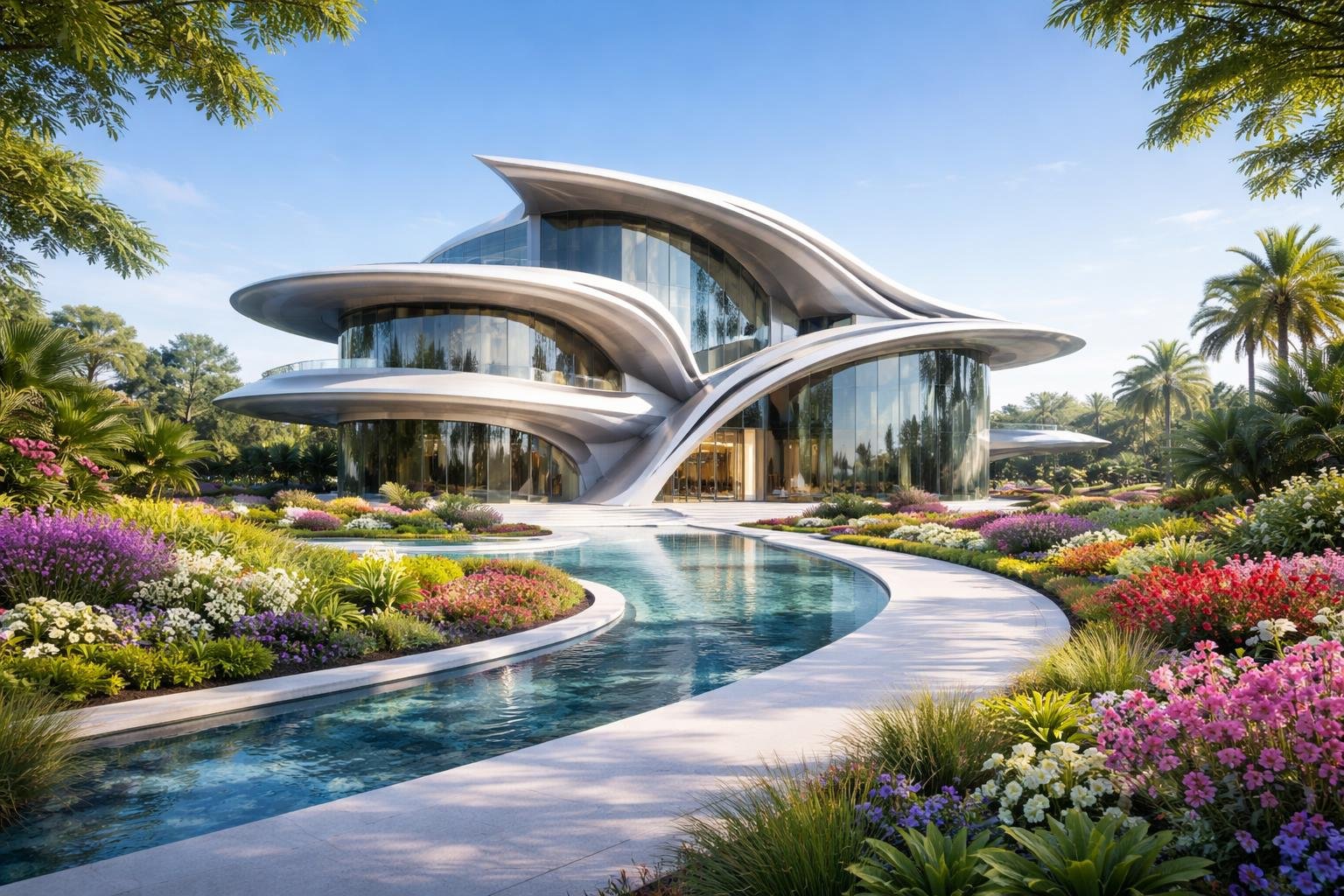 batiment-moderne-architecture-futuriste-verdure
