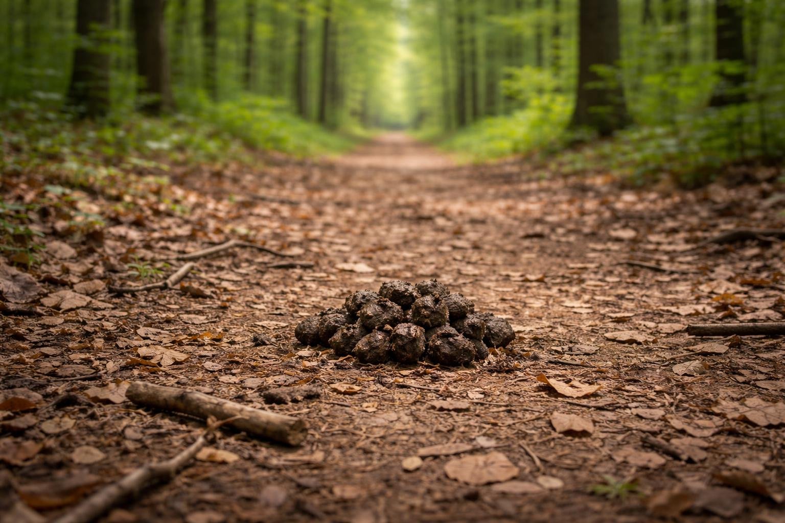sentier-forestier-feuilles-arbres-lumiere