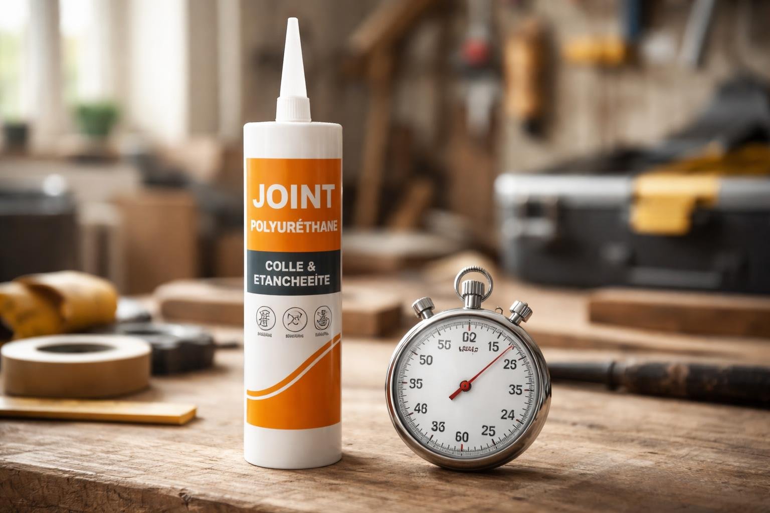 flacon-joint-polyurethane-chronometre-atmosphere-bricolage